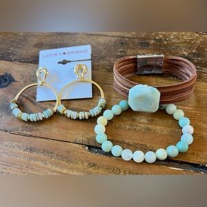 Gorgeous Bohemian Semi-Precious Stone Set
